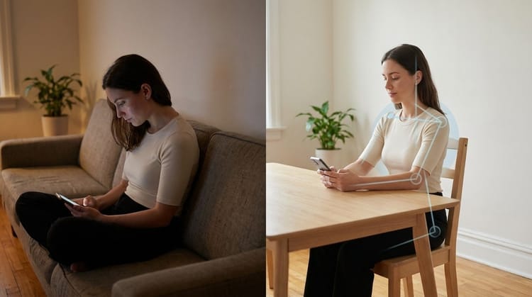 7 Daily Habits That Quietly Wreck Your Neck Posture (And the Easy Fixes) 💙