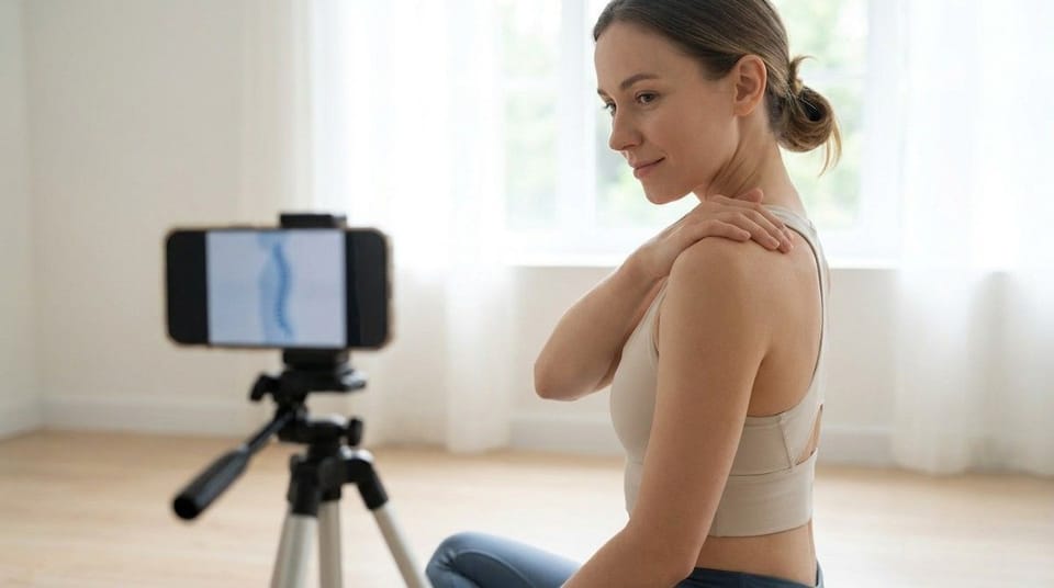 Poor posture can place excessive strain on the muscles that support your upper back and spine.